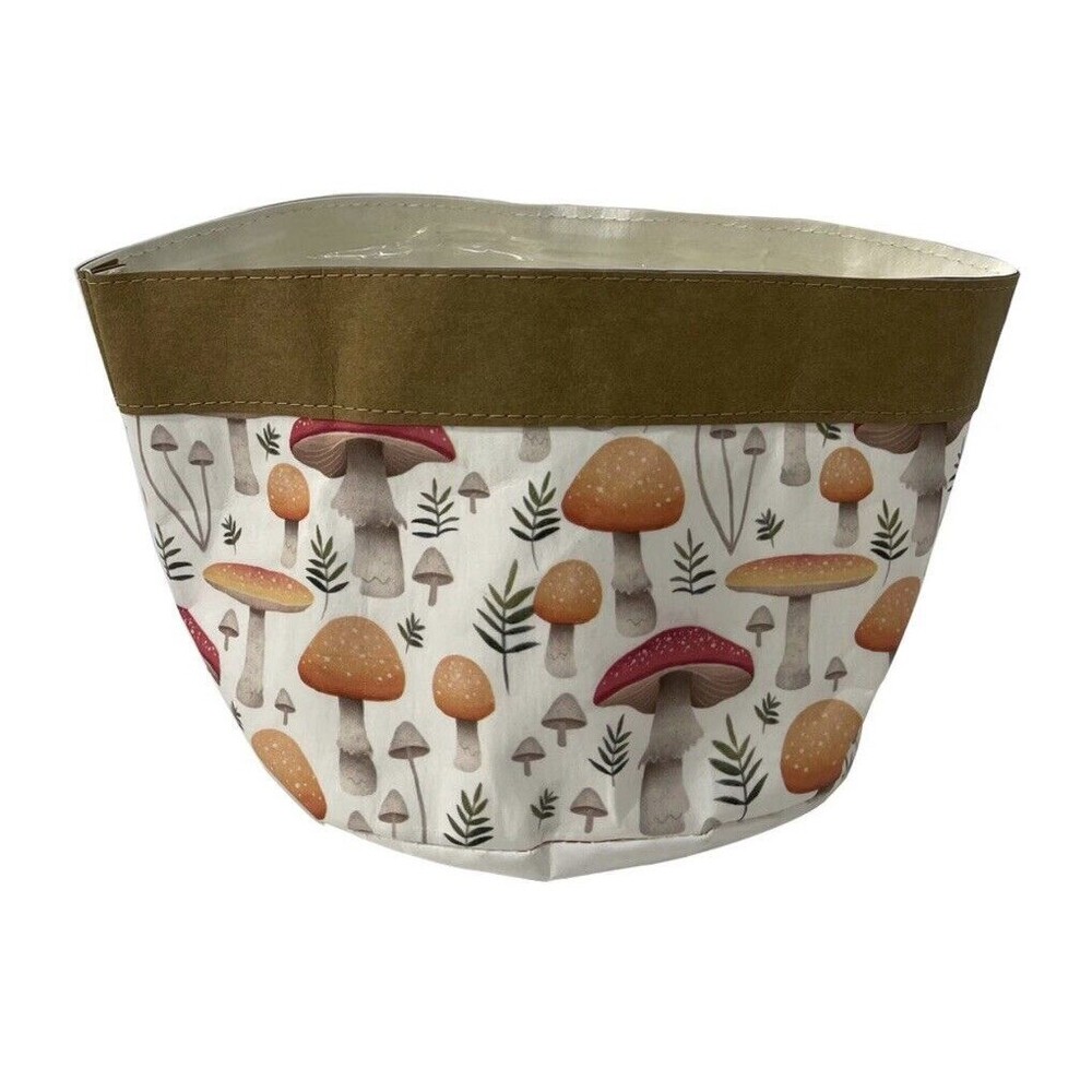 Place & Time Grow Bag Planter Mushroom Print Small